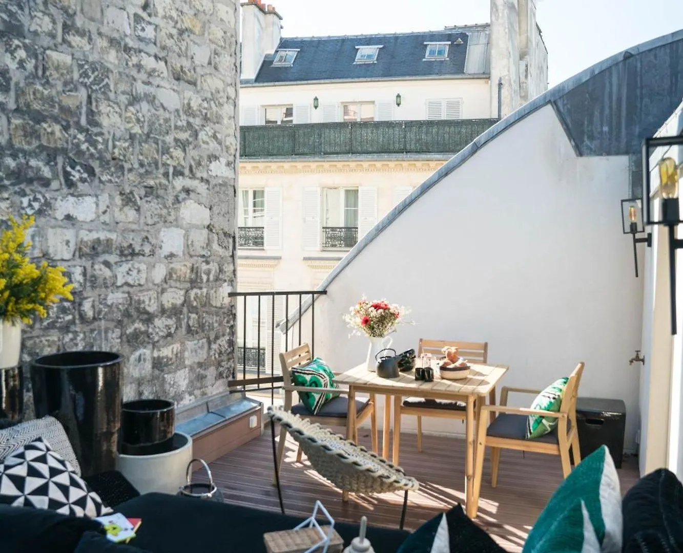 Superbe Penthouse 3 Chambres Hammam Terrasse - Saint Germain Párizs Szálloda