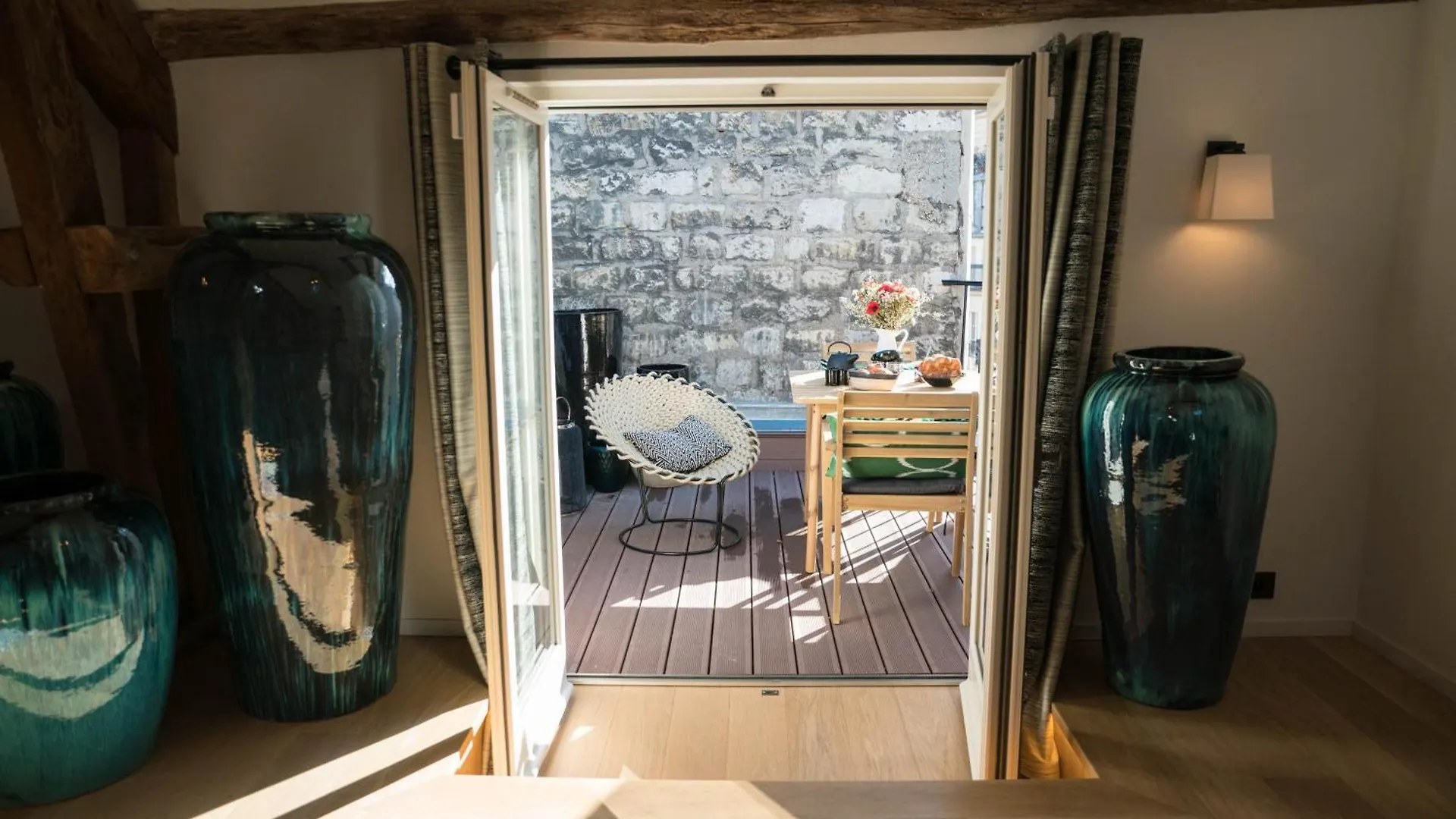 Superbe Penthouse 3 Chambres Hammam Terrasse - Saint Germain Párizs Szálloda